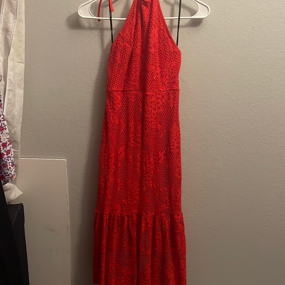 Boho Red Dress